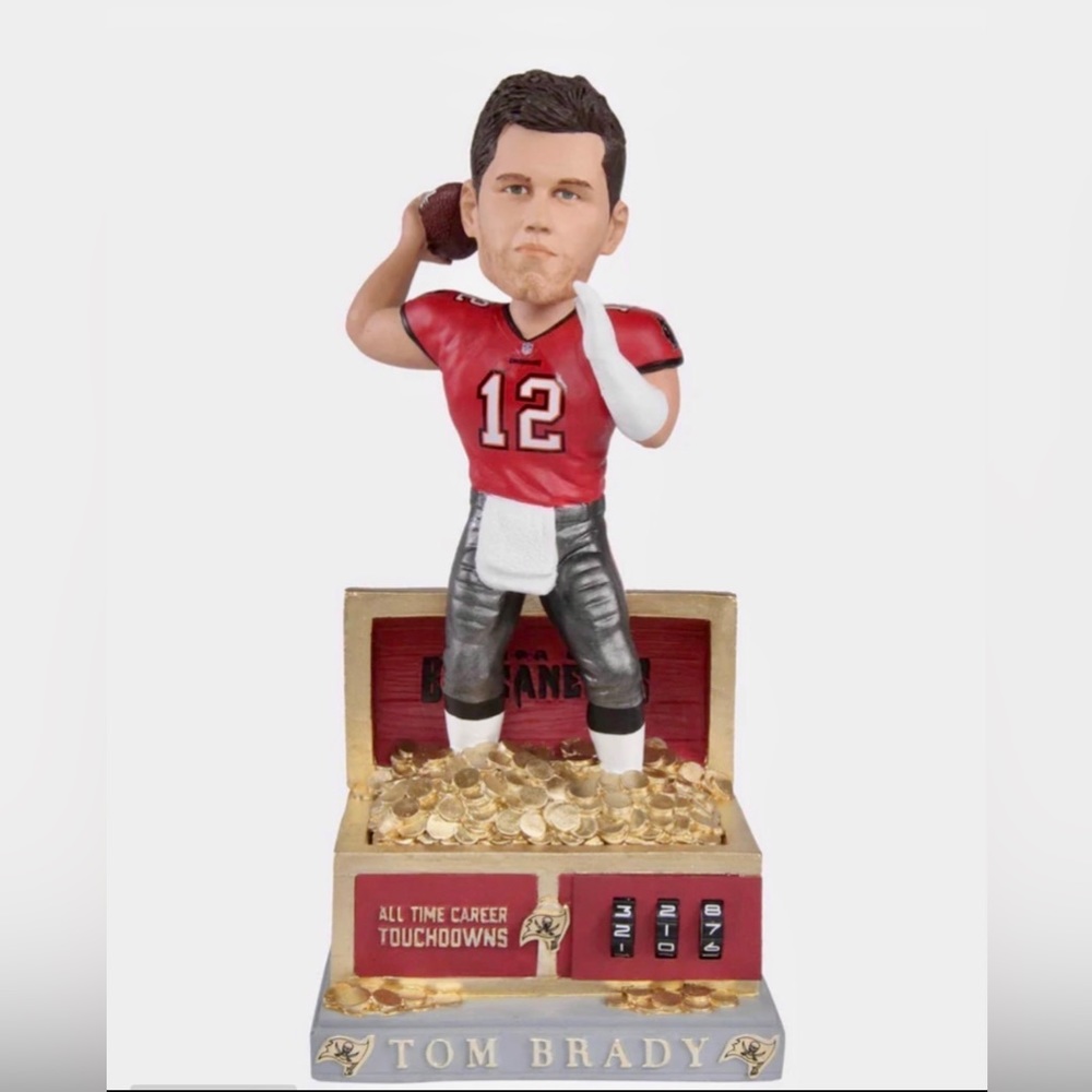 Tom Brady Tampa Bay Buc’s 700th Touchdown Counter
Bobblehead. Limited Edition.